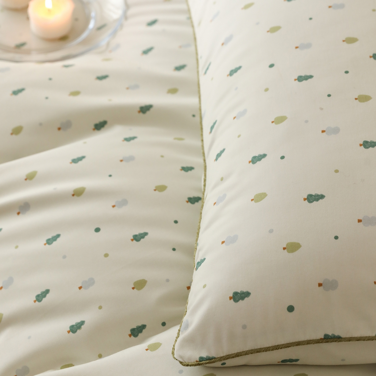 91家纺网 家纺一手货源 找家纺 （总）时年家纺 2025新款全棉纯棉生态磨毛嵌绳款系列四件套