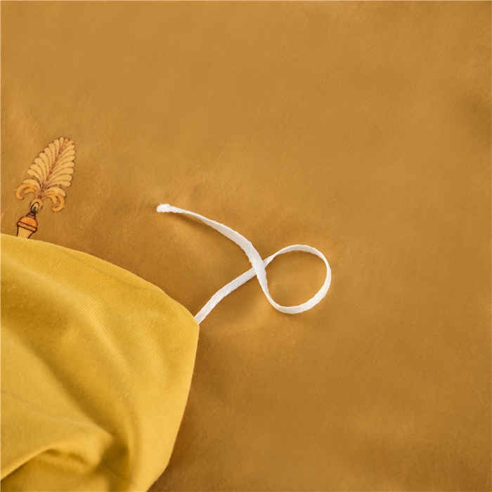 91家纺网 家纺一手货源 找家纺 梵克保罗 2025秋冬新品有氧臻棉绒数码印花9斤单品四件套牛奶绒兔毛绒 佛罗伦萨-黄