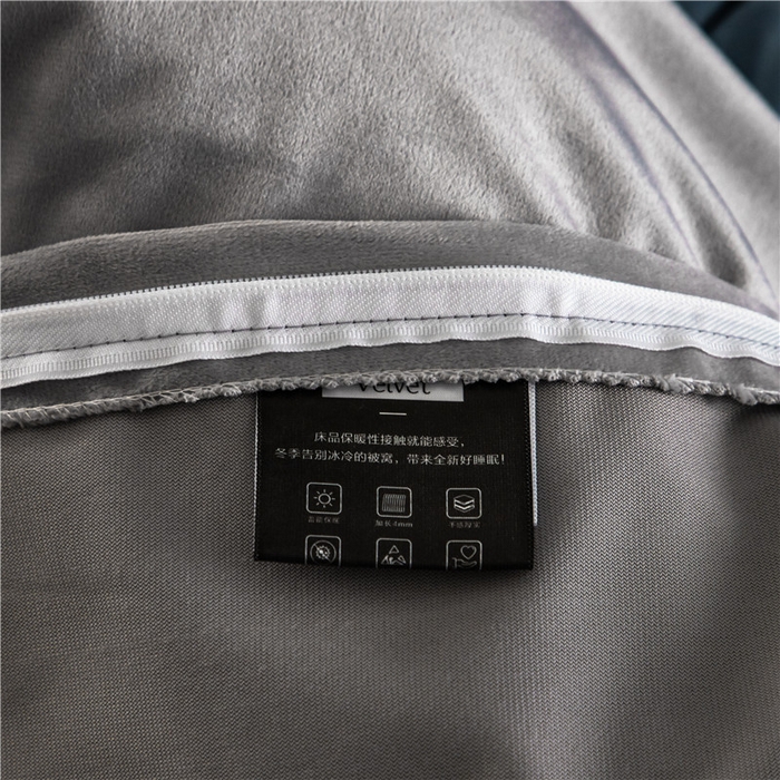 91家纺网 家纺一手货源 找家纺 梵克保罗 2025秋冬新品有氧臻棉绒数码印花9斤单品四件套牛奶绒兔毛绒 罗森堡-灰