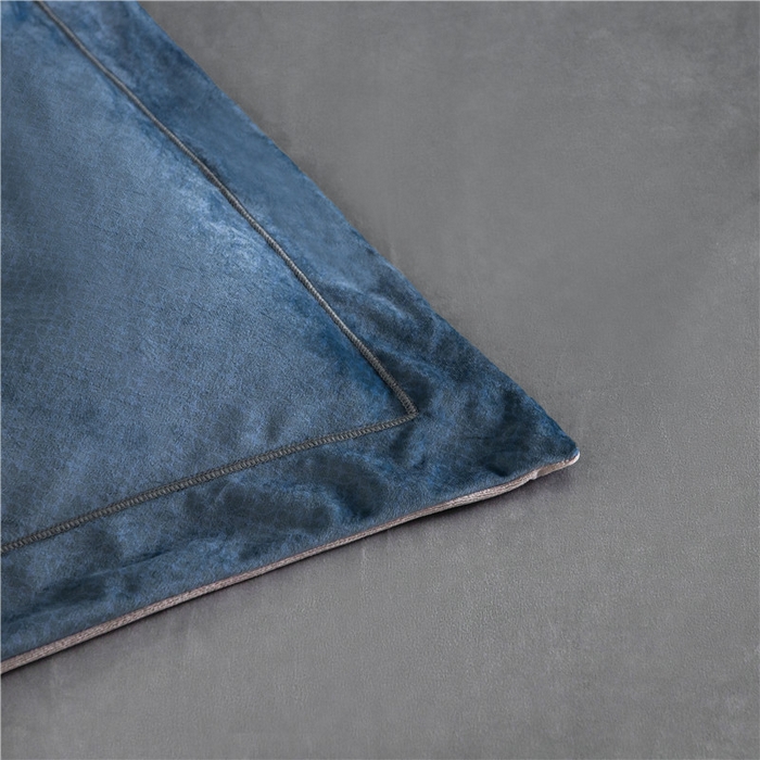 91家纺网 家纺一手货源 找家纺 梵克保罗 2025秋冬新品有氧臻棉绒数码印花9斤单品四件套牛奶绒兔毛绒-单品系列 罗森堡-灰