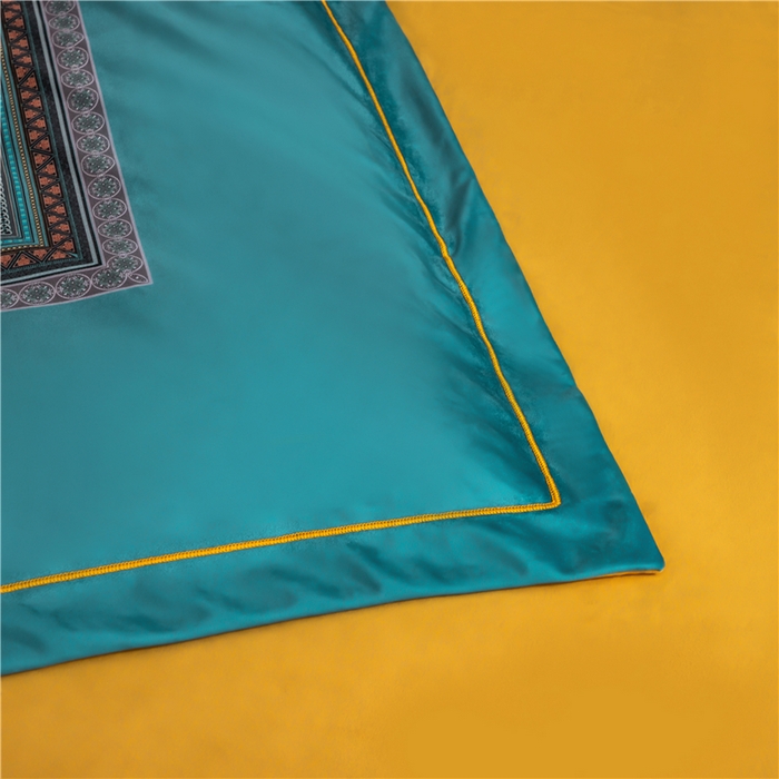 91家纺网 家纺一手货源 找家纺 梵克保罗 2025秋冬新品有氧臻棉绒数码印花9斤单品四件套牛奶绒兔毛绒-单品系列 柏林-兰