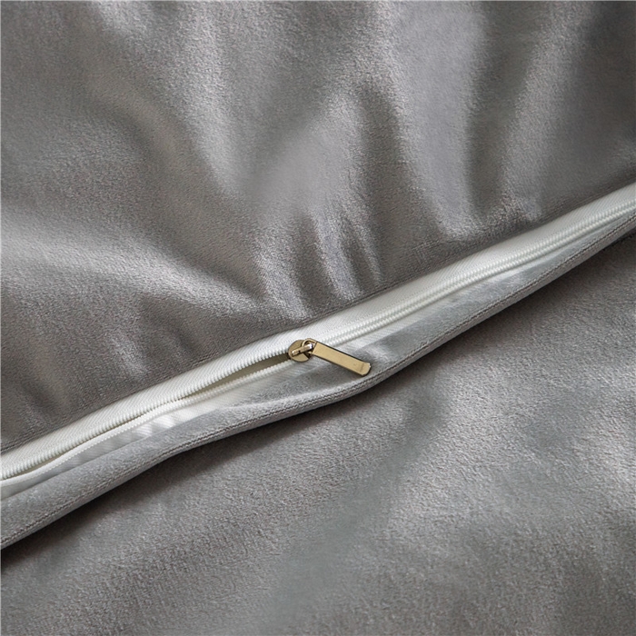 91家纺网 家纺一手货源 找家纺 梵克保罗 2025秋冬新品有氧臻棉绒数码印花9斤单品四件套牛奶绒兔毛绒-单品系列 罗森堡-灰