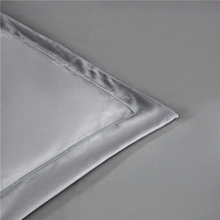 91家纺网 家纺一手货源 找家纺 梵克保罗 2025秋冬新品有氧臻棉绒数码印花9斤单品四件套牛奶绒兔毛绒-单品系列 莱恩-灰