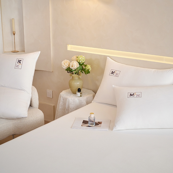 91家纺网 家纺一手货源 找家纺 （总）爱诗诺家纺 2025新款亲肤A类锦小棉水洗色织原棉抗菌透气床笠四季款床罩床垫保护套