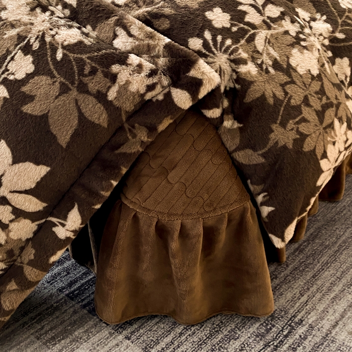 91家纺网 家纺一手货源 找家纺 （总）大麦家纺 25年新款高克重兔毛牛奶绒床盖四件套