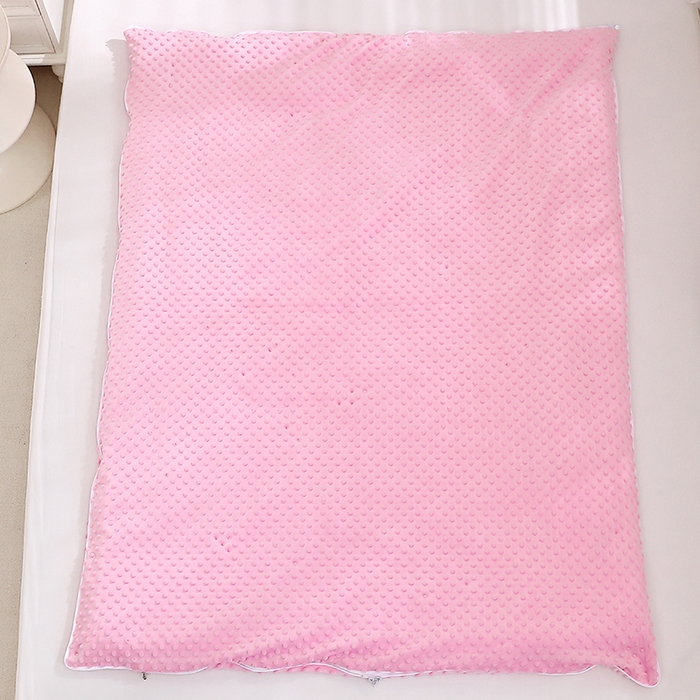 91家纺网 家纺一手货源 找家纺 八零年代 2025新款三丽鸥正版分体式可拆洗睡袋宝宝绒保暖儿童防踢被豆豆绒一体被 分体式可拆睡袋-甜甜库洛米