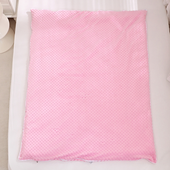 91家纺网 家纺一手货源 找家纺 八零年代 2025新款三丽鸥正版分体式可拆洗睡袋宝宝绒保暖儿童防踢被豆豆绒一体被 分体式可拆睡袋-草莓美乐蒂