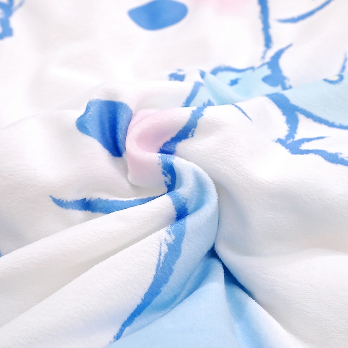 91家纺网 家纺一手货源 找家纺 八零年代 2025新款三丽鸥正版分体式可拆洗睡袋宝宝绒保暖儿童防踢被豆豆绒一体被 分体式可拆睡袋-大耳狗