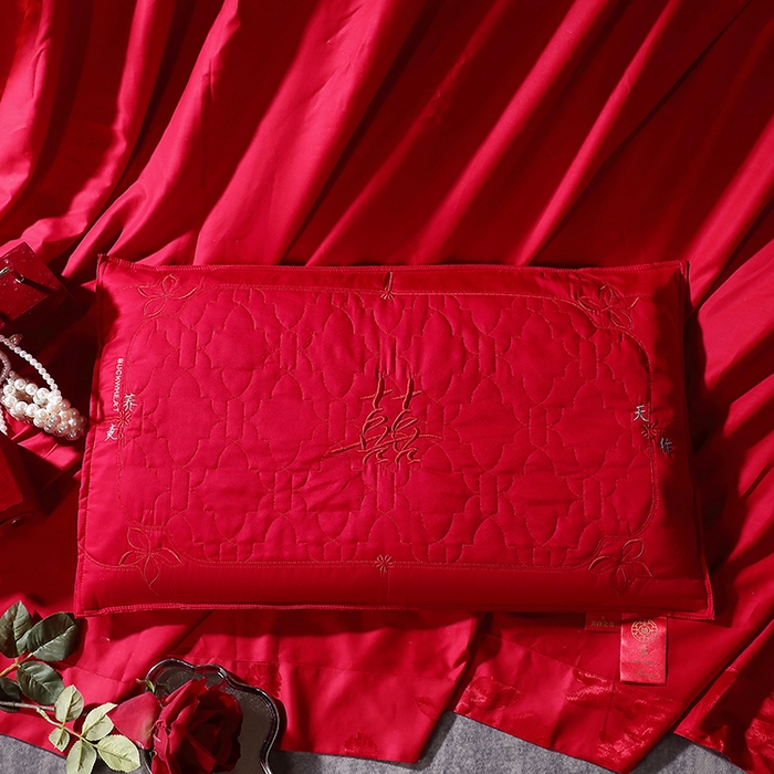 91家纺网 家纺一手货源 找家纺 （总）糖果枕芯 2025新款全荞麦枕头枕芯-天作之合