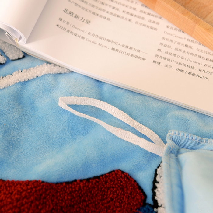 91家纺网 家纺一手货源 找家纺 梵克保罗 2025新款婴儿绒原创绣花卡通学生三件套四件套 海底小纵队-天蓝