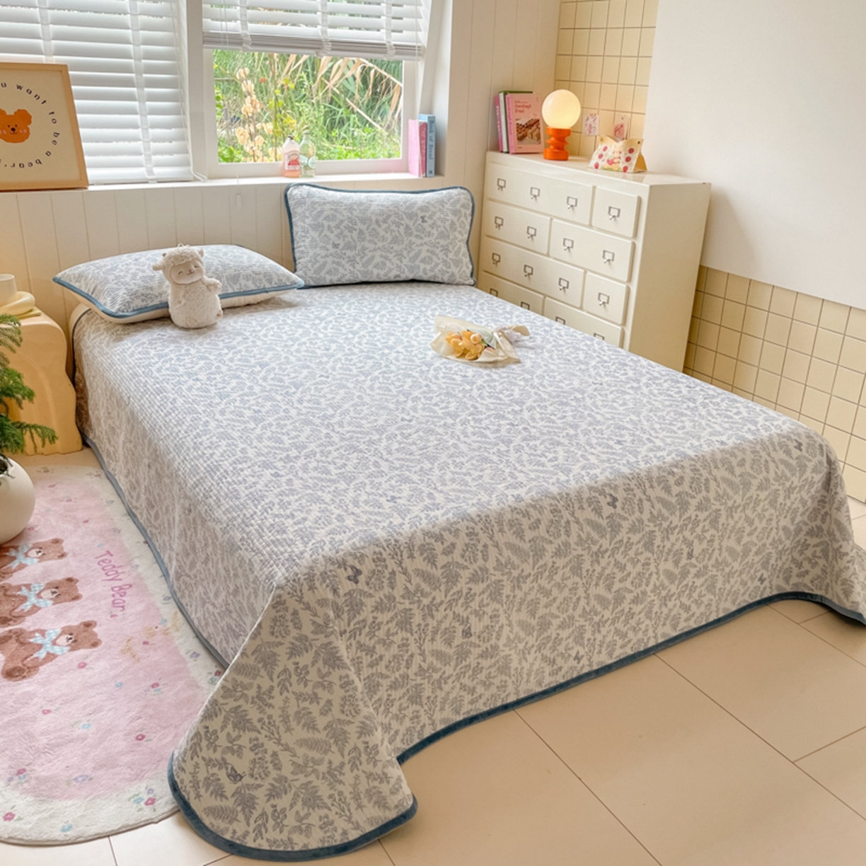 91家纺网 家纺一手货源 找家纺 （总）老帅的工厂店 2025新款A类云感懒人冬季一体被被子被芯床盖系列-单床盖