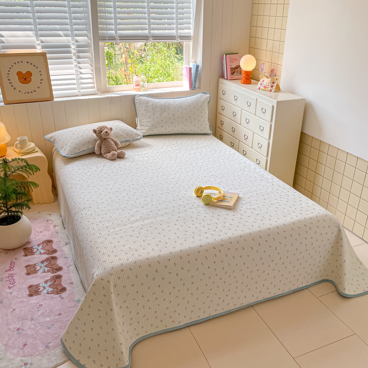 91家纺网 家纺一手货源 找家纺 老帅的工厂店 2025新款A类云感懒人冬季一体被被子被芯床盖系列-单床盖 樱桃味