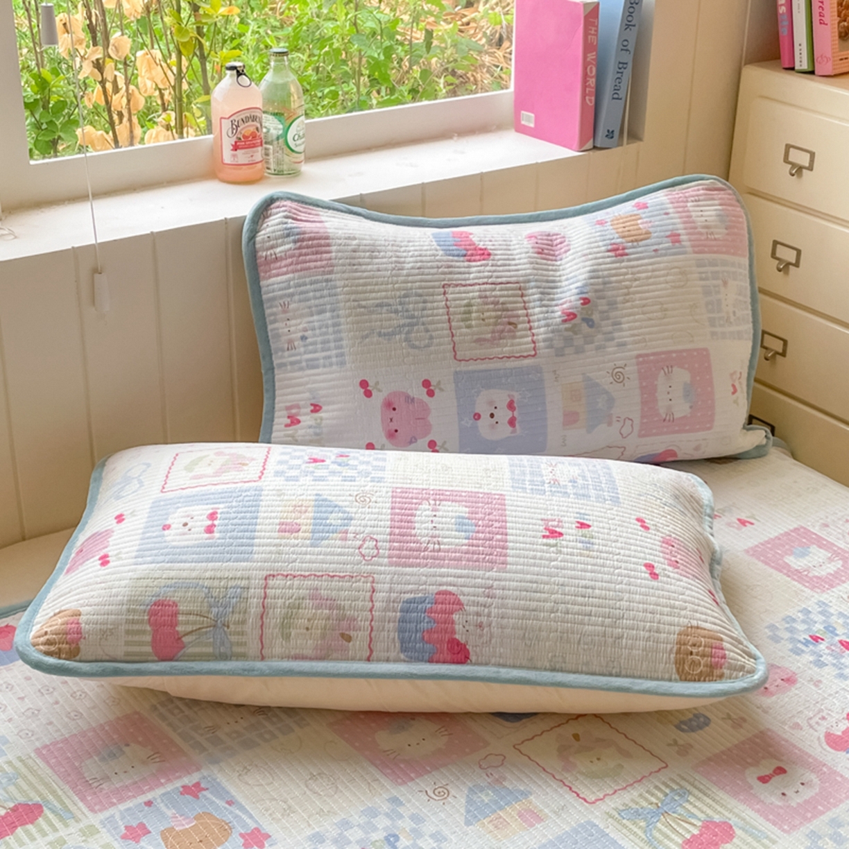 91家纺网 家纺一手货源 找家纺 老帅的工厂店 2025新款A类云感懒人冬季一体被被子被芯床盖系列-单床盖 秘境花园