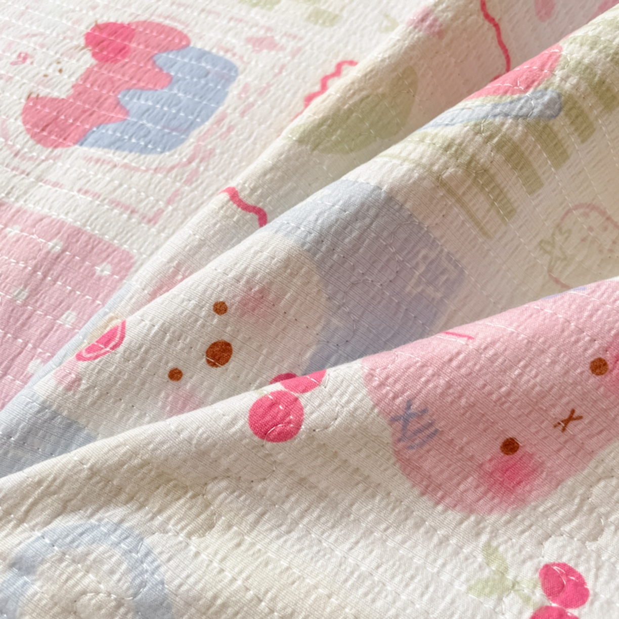 91家纺网 家纺一手货源 找家纺 老帅的工厂店 2025新款A类云感懒人冬季一体被被子被芯床盖系列-单床盖 秘境花园