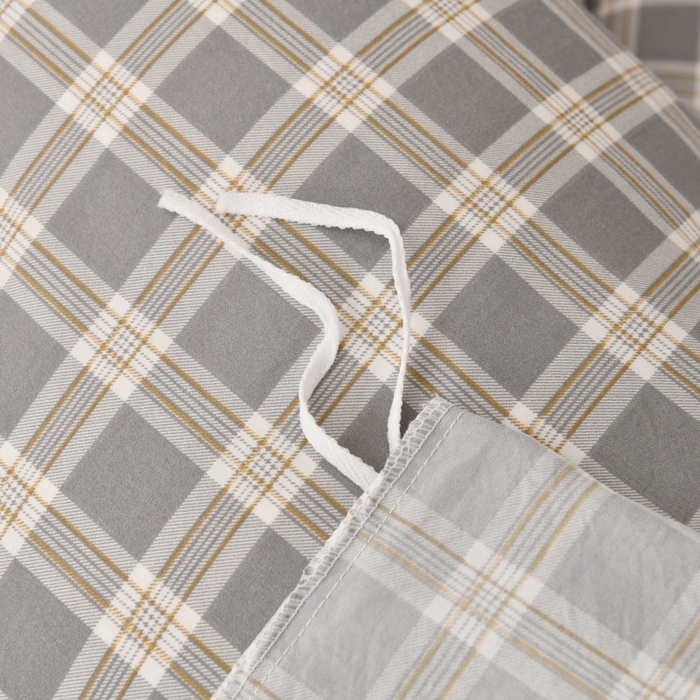 91家纺网 家纺一手货源 找家纺 小叮当家纺仓储工厂店 2025新款水洗棉印花被套单品被套单件被套 大灰格