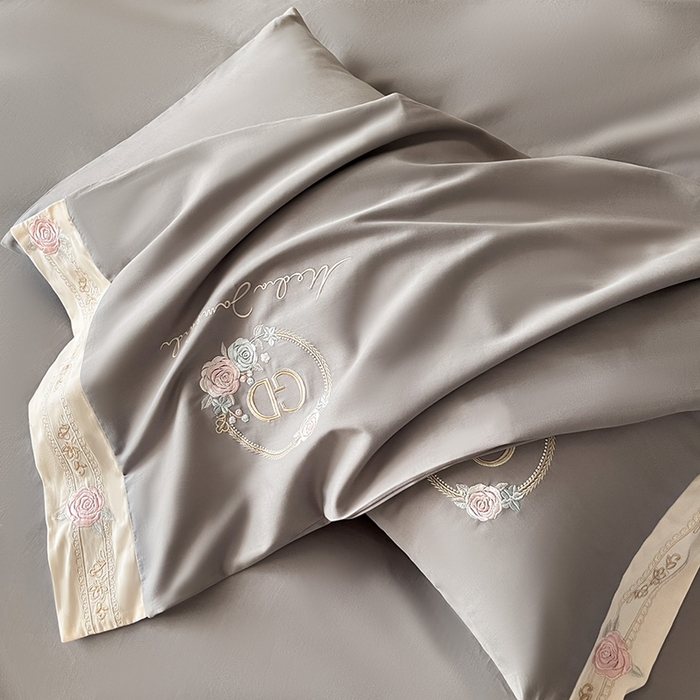 91家纺网 家纺一手货源 找家纺 （总）小叮当家纺仓储工厂店 2025新款(买家秀不断货)亲肤A类全棉纯棉长绒棉全棉纯棉磨毛四件套-斯嘉丽系列