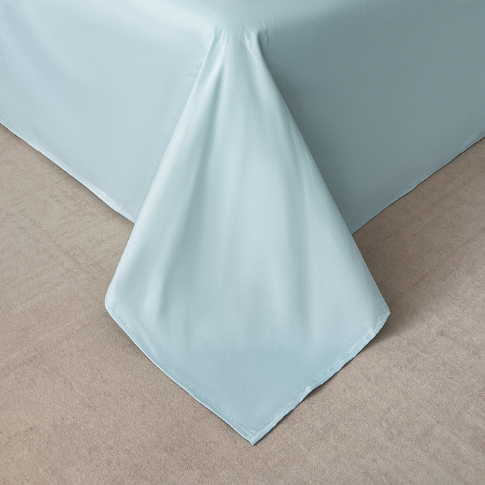 91家纺网 家纺一手货源 找家纺 小叮当家纺仓储工厂店 2025新款(买家秀不断货)亲肤A类全棉纯棉长绒棉全棉纯棉磨毛四件套-斯嘉丽系列 斯嘉丽-飘蓝