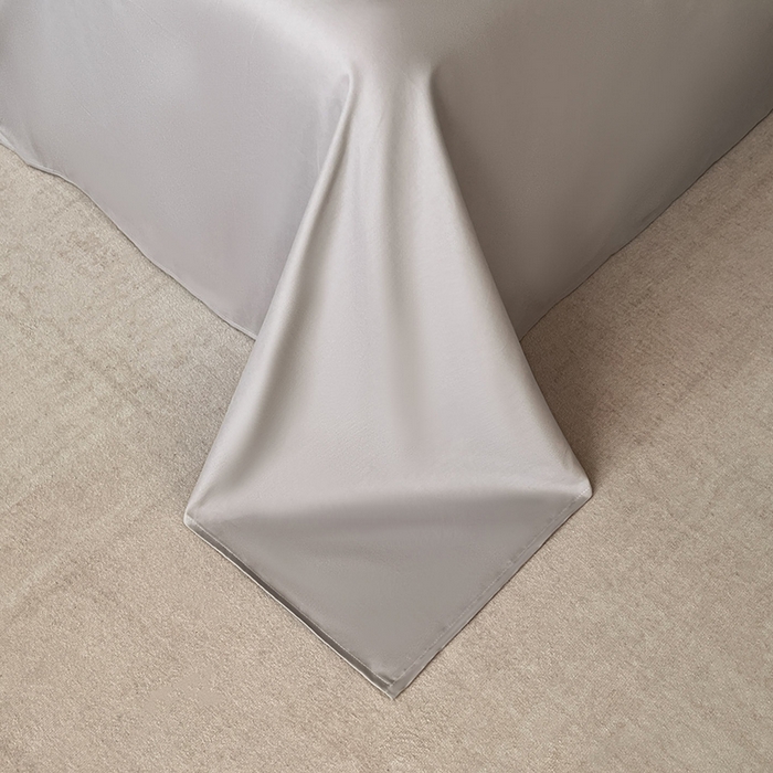 91家纺网 家纺一手货源 找家纺 小叮当家纺仓储工厂店 2025新款(买家秀不断货)亲肤A类全棉纯棉长绒棉全棉纯棉磨毛四件套-斯嘉丽系列 斯嘉丽-都市灰