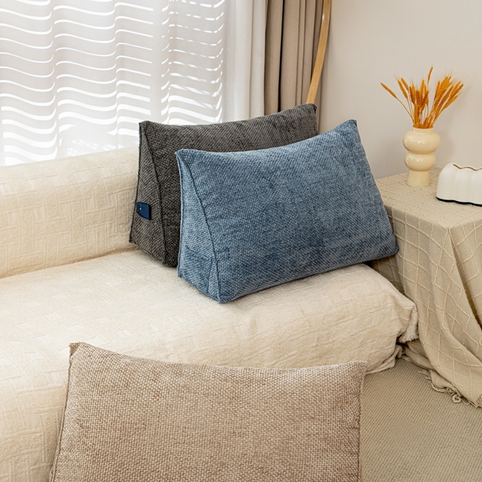 91家纺网 家纺一手货源 找家纺 （总）沐沐家纺 2025新款十字绒三角靠背