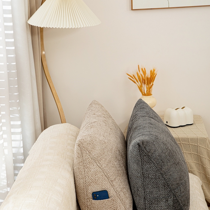 91家纺网 家纺一手货源 找家纺 （总）沐沐家纺 2025新款十字绒三角靠背