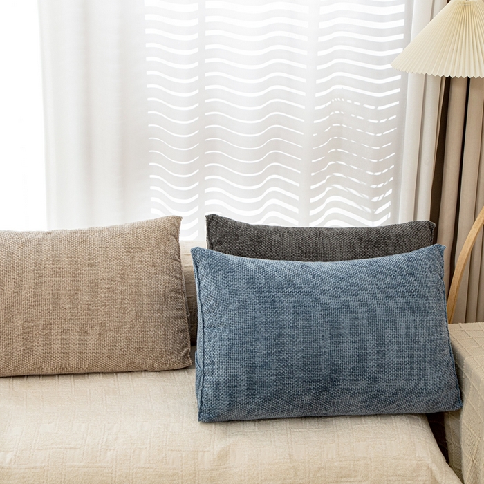 91家纺网 家纺一手货源 找家纺 沐沐家纺 2026新款十字绒三角靠背 组合图仅供展示不可下单