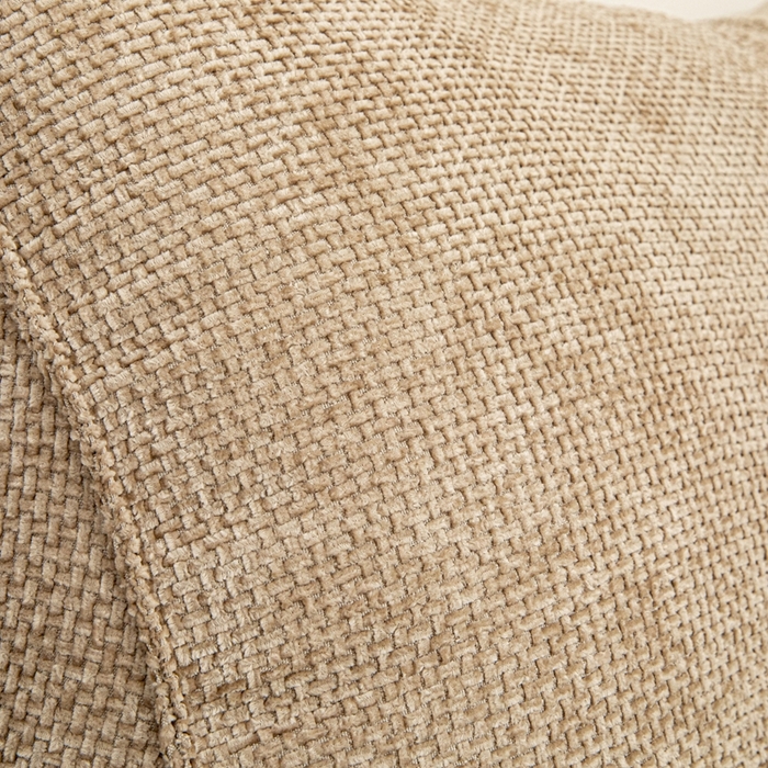 91家纺网 家纺一手货源 找家纺 沐沐家纺 2026新款十字绒三角靠背 琉璃咖