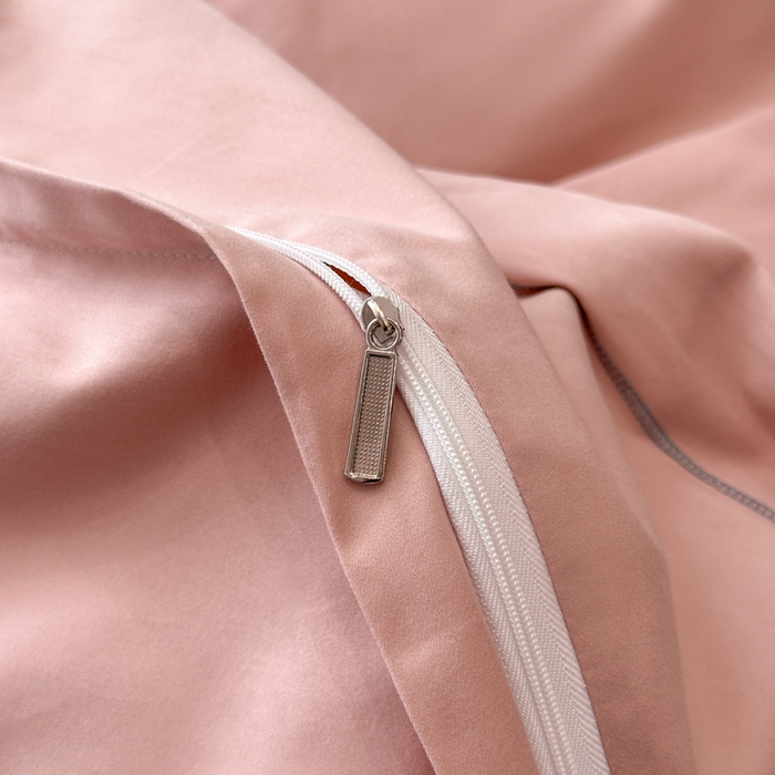 91家纺网 家纺一手货源 找家纺 小叮当家纺仓储工厂店 2025新款(买家秀 不断货)A类全棉长绒棉纯棉加厚刺绣磨毛四件套-邂逅 邂逅-露娜粉