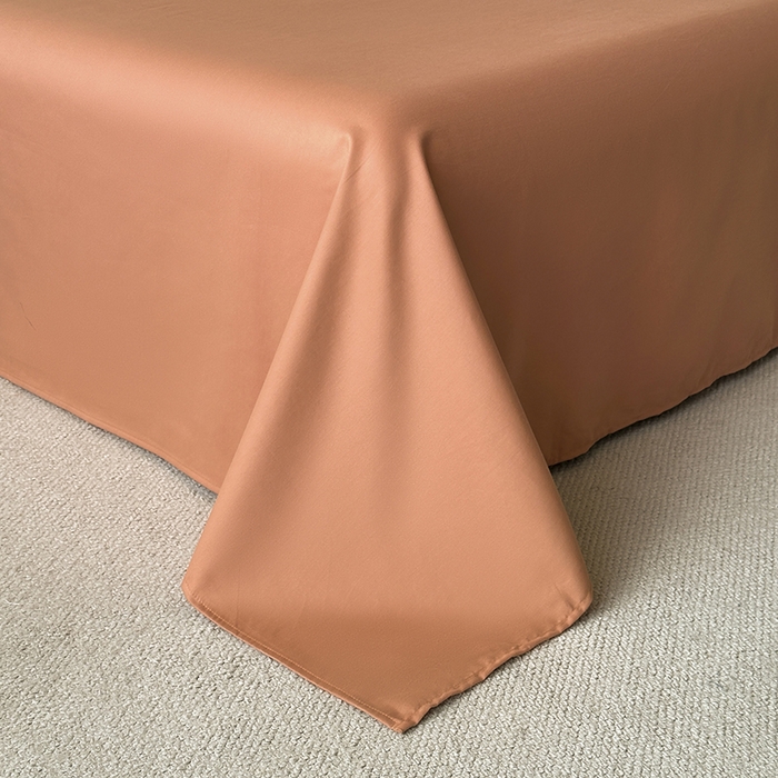 91家纺网 家纺一手货源 找家纺 小叮当家纺仓储工厂店 2025新款A类(买家秀 不断货)全棉纯棉长绒棉纯棉加厚刺绣磨毛四件套-千浔系列 千浔-爱玛橙