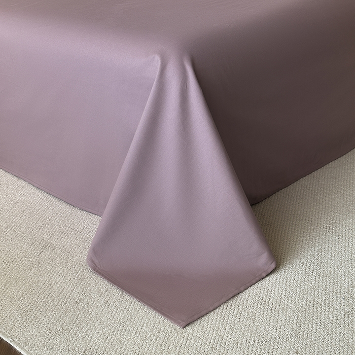 91家纺网 家纺一手货源 找家纺 小叮当家纺仓储工厂店 2025新款A类(买家秀 不断货)全棉纯棉长绒棉纯棉加厚刺绣磨毛四件套-千浔系列 千浔-罗兰紫