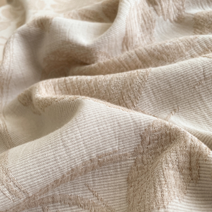 91家纺网 家纺一手货源 找家纺 小叮当家纺仓储工厂店 2025新款秋冬(买家秀 不断货)A类亲肤全棉纯棉色织水洗三层纱提花纯棉四件套 望月-咖