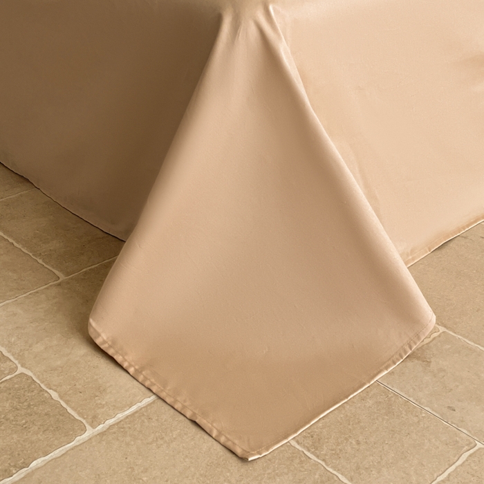 91家纺网 家纺一手货源 找家纺 小叮当家纺仓储工厂店 2025新款秋冬(买家秀 不断货)A类亲肤全棉纯棉色织水洗三层纱提花纯棉四件套 棕榈韵致-咖