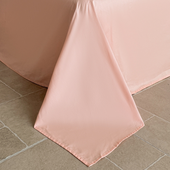 91家纺网 家纺一手货源 找家纺 小叮当家纺仓储工厂店 2025新款秋冬(买家秀 不断货)A类亲肤全棉纯棉色织水洗三层纱提花纯棉四件套 波妞-粉