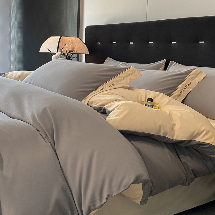 91家纺网 家纺一手货源 找家纺 （总）小叮当家纺仓储工厂店 2025新款 (买家秀 不断货)更细腻A类全棉纯棉100支长绒棉磨毛四件套不毛