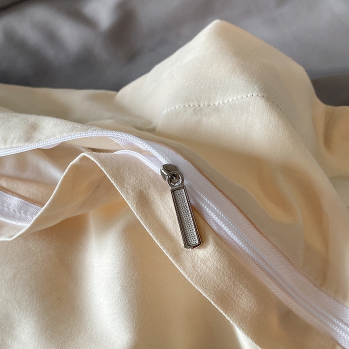 91家纺网 家纺一手货源 找家纺 小叮当家纺仓储工厂店 2025新款 (买家秀 不断货)更细腻A类全棉纯棉100支长绒棉磨毛四件套不毛 慕斯灰