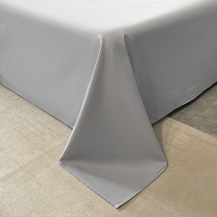 91家纺网 家纺一手货源 找家纺 小叮当家纺仓储工厂店 2025新款 (买家秀 不断货)更细腻A类全棉纯棉100支长绒棉磨毛四件套不毛 曼紫云灰