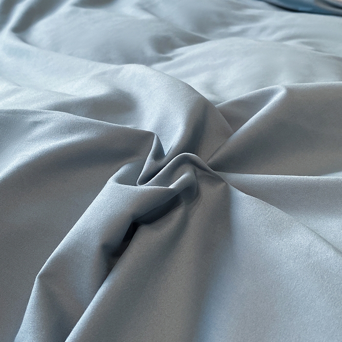 91家纺网 家纺一手货源 找家纺 小叮当家纺仓储工厂店 2025新款 (买家秀 不断货)更细腻A类全棉纯棉100支长绒棉磨毛四件套不毛 清新蓝