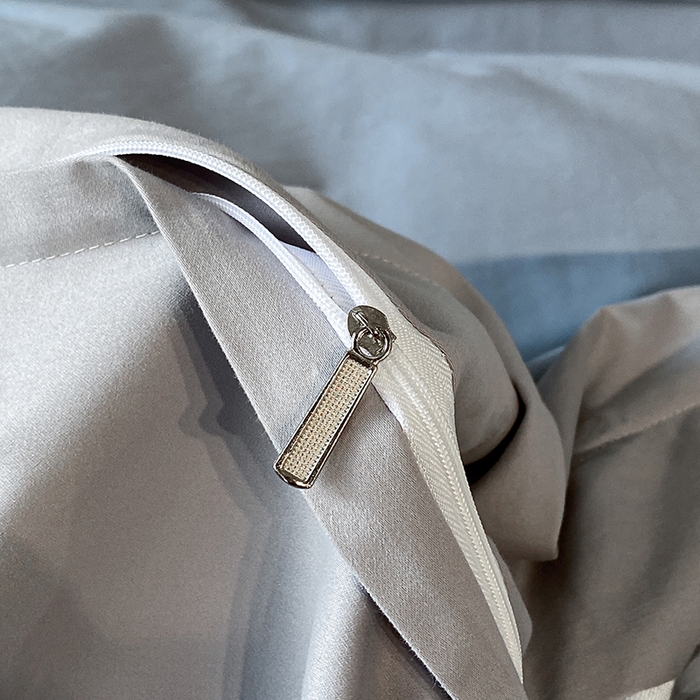 91家纺网 家纺一手货源 找家纺 小叮当家纺仓储工厂店 2025新款 (买家秀 不断货)更细腻A类全棉纯棉100支长绒棉磨毛四件套不毛 清新蓝