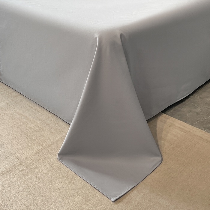 91家纺网 家纺一手货源 找家纺 小叮当家纺仓储工厂店 2025新款 (买家秀 不断货)更细腻A类全棉纯棉100支长绒棉磨毛四件套不毛 清新蓝