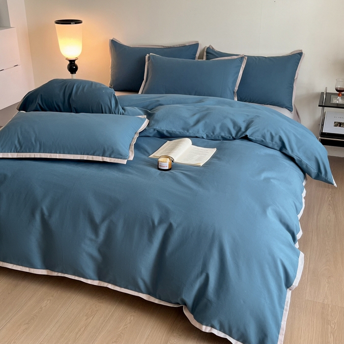 91家纺网 家纺一手货源 找家纺 （总）小叮当家纺仓储工厂店 2025新款优质买家秀热卖不断货A类母婴级100纯棉全棉磨毛四件套全棉纯棉全棉