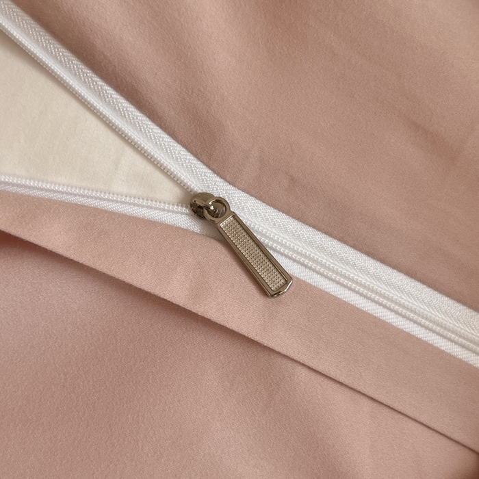 91家纺网 家纺一手货源 找家纺 小叮当家纺仓储工厂店 2025新款优质买家秀热卖不断货A类母婴级100纯棉全棉磨毛四件套全棉纯棉全棉 小宽边-粉黛灰