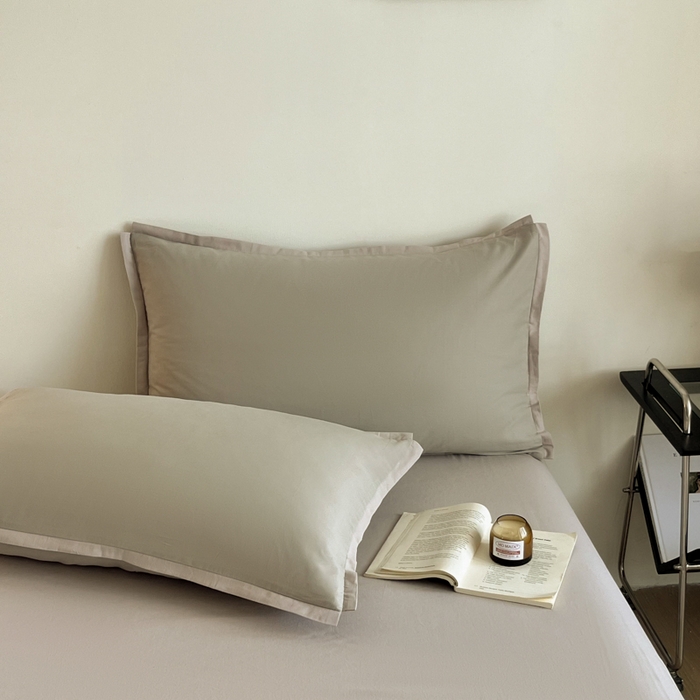 91家纺网 家纺一手货源 找家纺 小叮当家纺仓储工厂店 2025新款优质买家秀热卖不断货A类母婴级100纯棉全棉磨毛四件套全棉纯棉全棉 小宽边-燕麦色