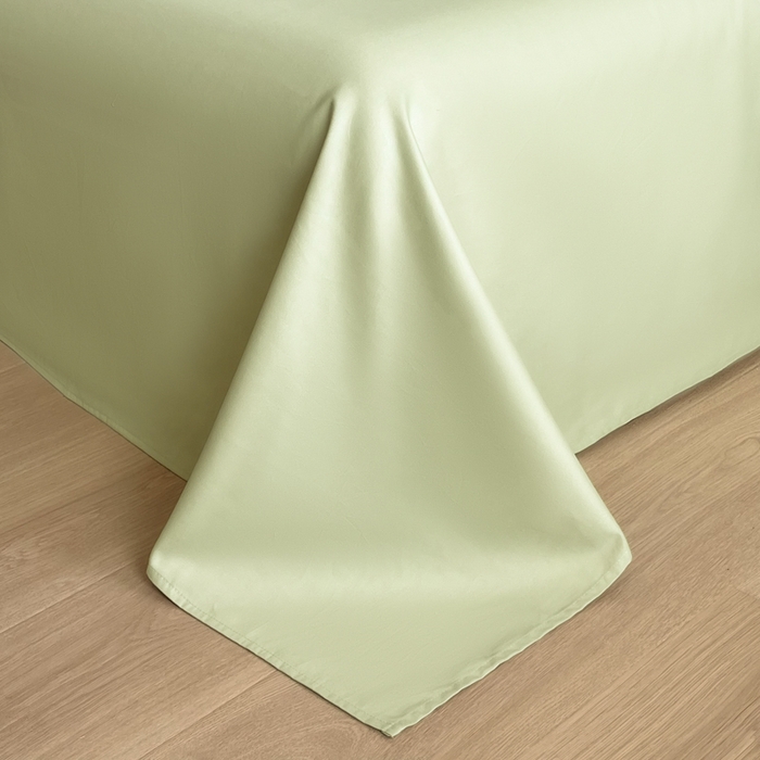 91家纺网 家纺一手货源 找家纺 小叮当家纺仓储工厂店 2025新款优质买家秀热卖不断货A类母婴级100纯棉全棉磨毛四件套全棉纯棉全棉 小宽边-碧玉绿