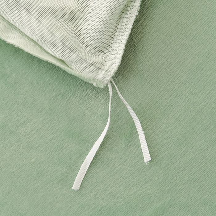 91家纺网 家纺一手货源 找家纺 畅畅家纺 2025新款亲肤舒适冬季保暖8斤重牛奶绒6D雕花绒床单四件套 花甜蜜意-绿