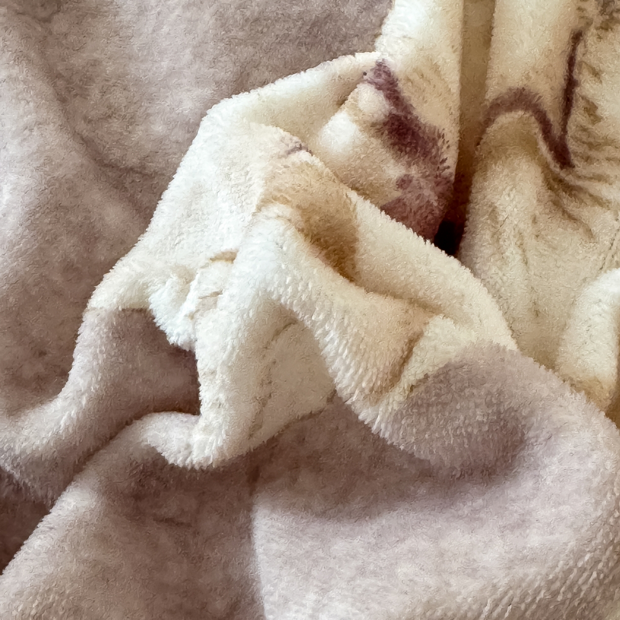 91家纺网 家纺一手货源 找家纺 KA家纺 2025新款秋冬轻奢高克重双拼角牛奶绒四件套 虞美人