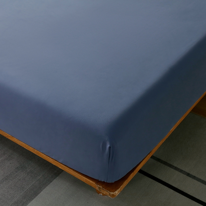 91家纺网 家纺一手货源 找家纺 小叮当家纺仓储工厂店 2025新款提供买家秀爆款花型不断货A类母婴级全棉磨毛床笠单品床笠单件床笠 绀蓝色