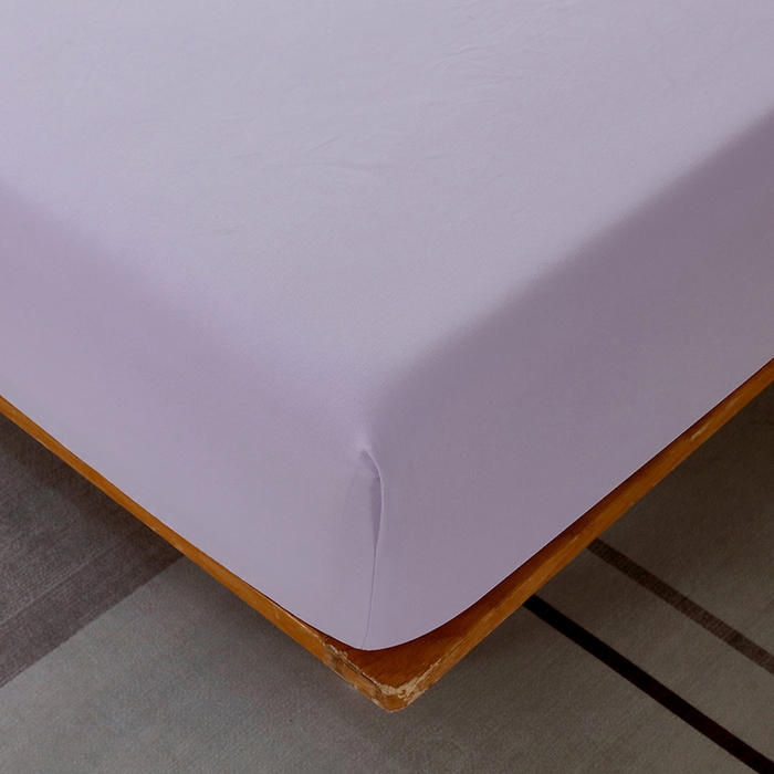 91家纺网 家纺一手货源 找家纺 小叮当家纺仓储工厂店 2025新款提供买家秀爆款花型不断货A类母婴级全棉磨毛床笠单品床笠单件床笠 丁香紫