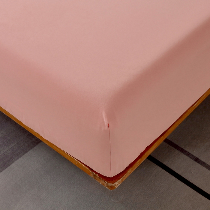 91家纺网 家纺一手货源 找家纺 小叮当家纺仓储工厂店 2025新款提供买家秀爆款花型不断货A类母婴级全棉磨毛床笠单品床笠单件床笠 海棠粉