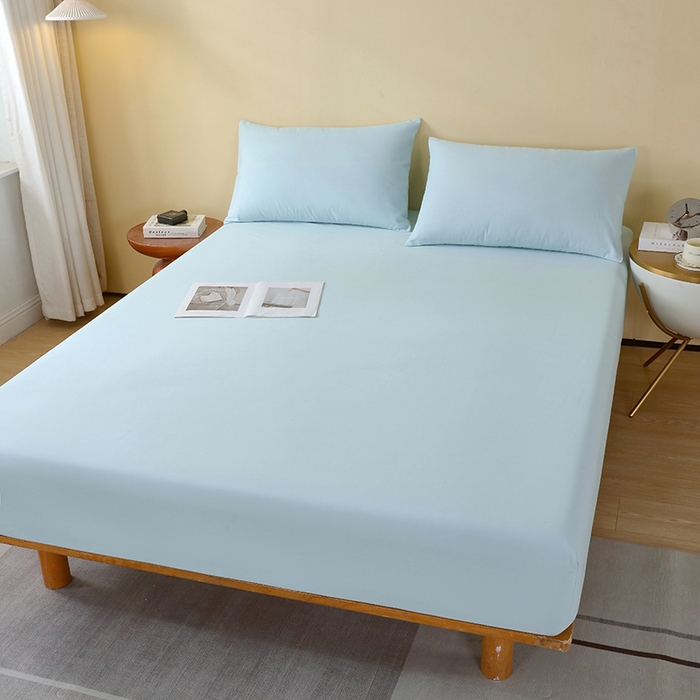 91家纺网 家纺一手货源 找家纺 小叮当家纺仓储工厂店 2025新款提供买家秀爆款花型不断货A类母婴级全棉磨毛床笠单品床笠单件床笠 玛卡蓝