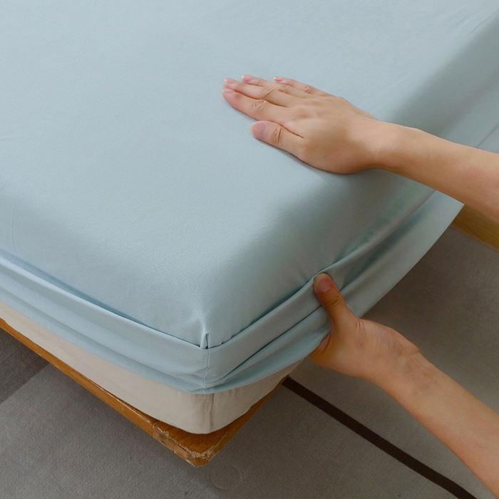 91家纺网 家纺一手货源 找家纺 小叮当家纺仓储工厂店 2025新款提供买家秀爆款花型不断货A类母婴级全棉磨毛床笠单品床笠单件床笠 玛卡蓝