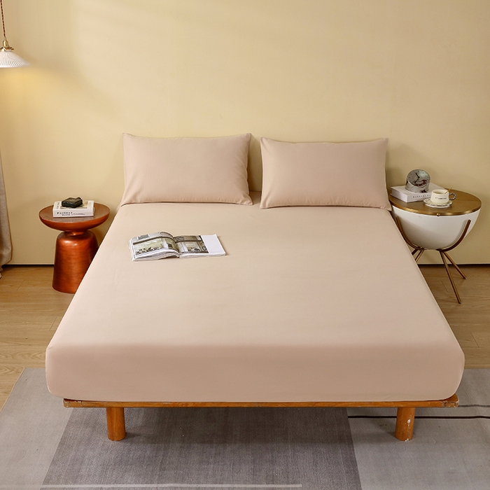 91家纺网 家纺一手货源 找家纺 小叮当家纺仓储工厂店 2025新款提供买家秀爆款花型不断货A类母婴级全棉磨毛床笠单品床笠单件床笠 浅卡其